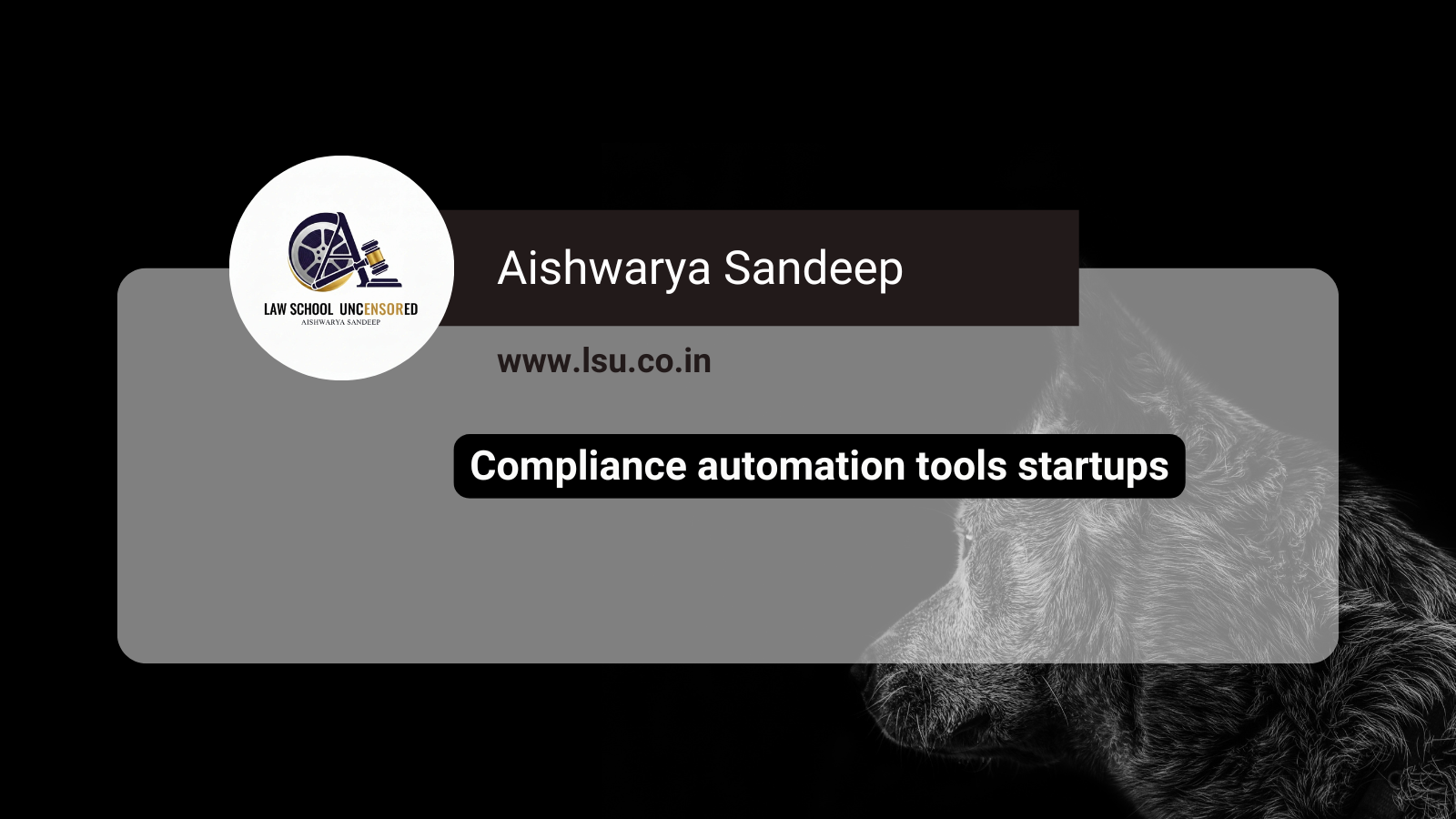 Compliance automation tools startups