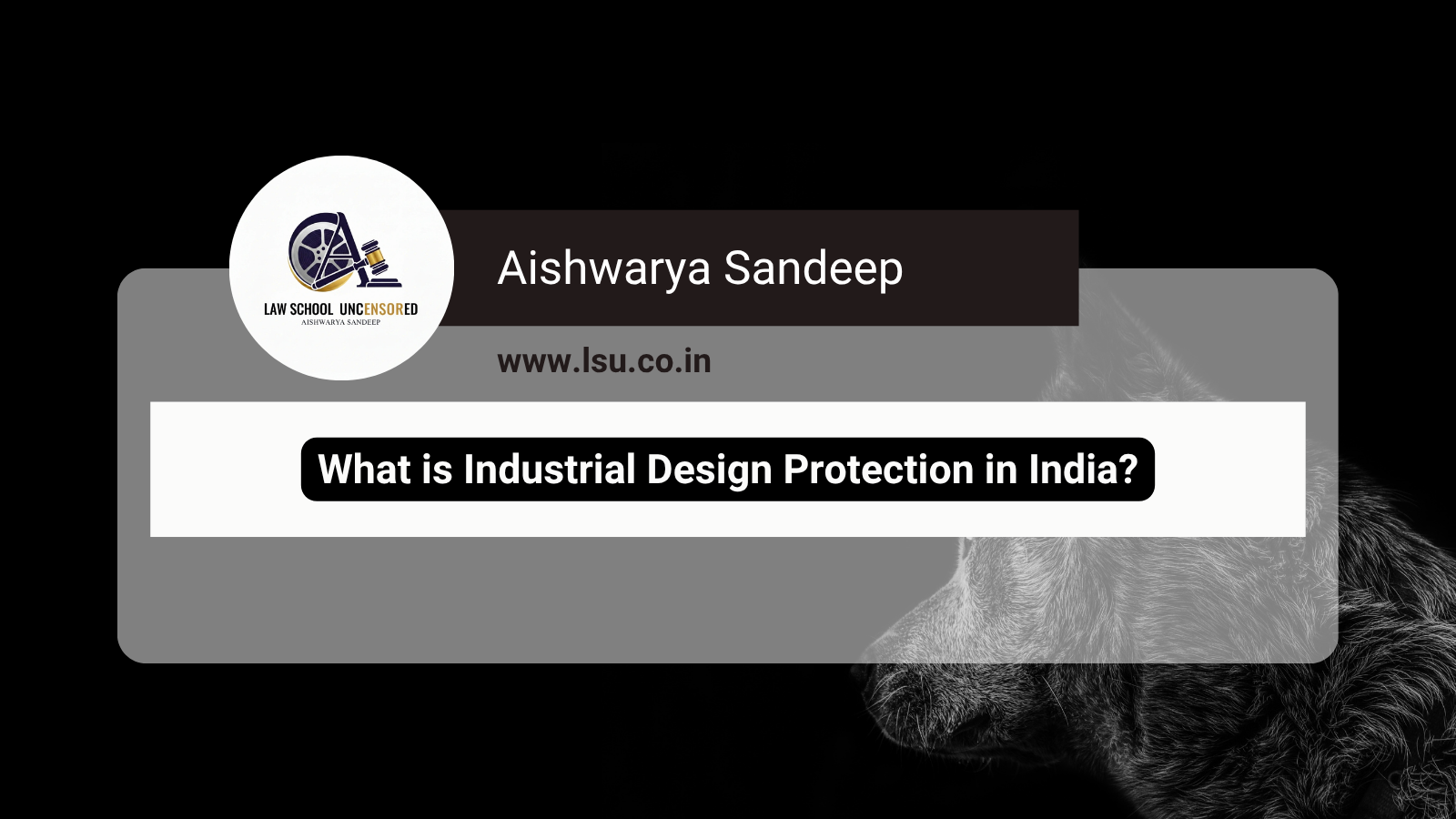 What is Industrial Design Protection in India?