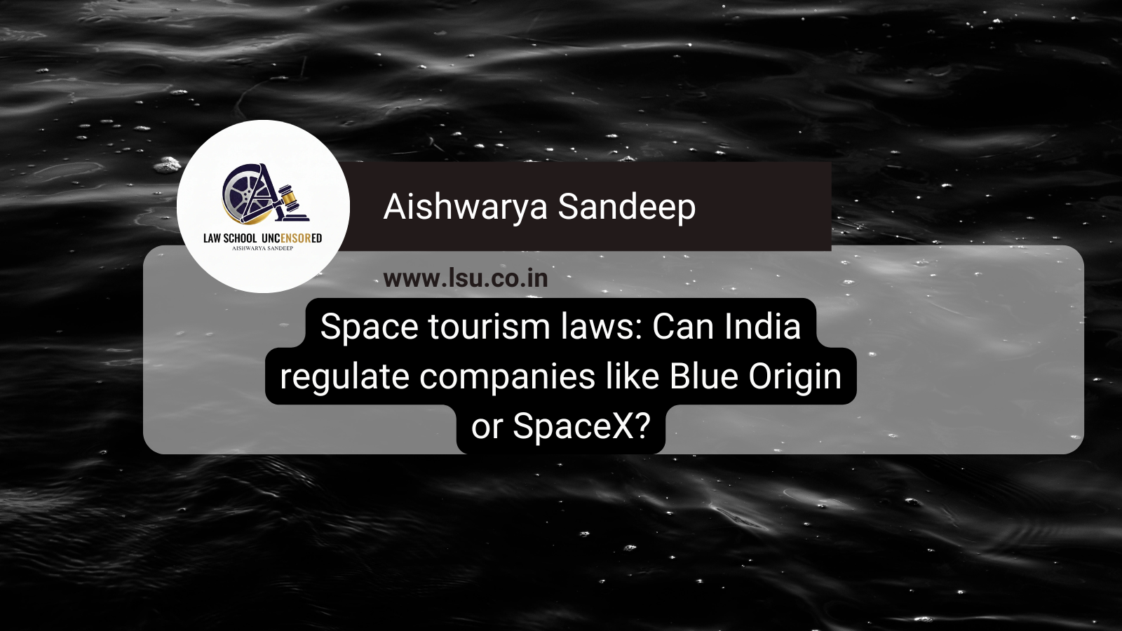 Space tourism laws: Can India regulate companies like Blue Origin or SpaceX?