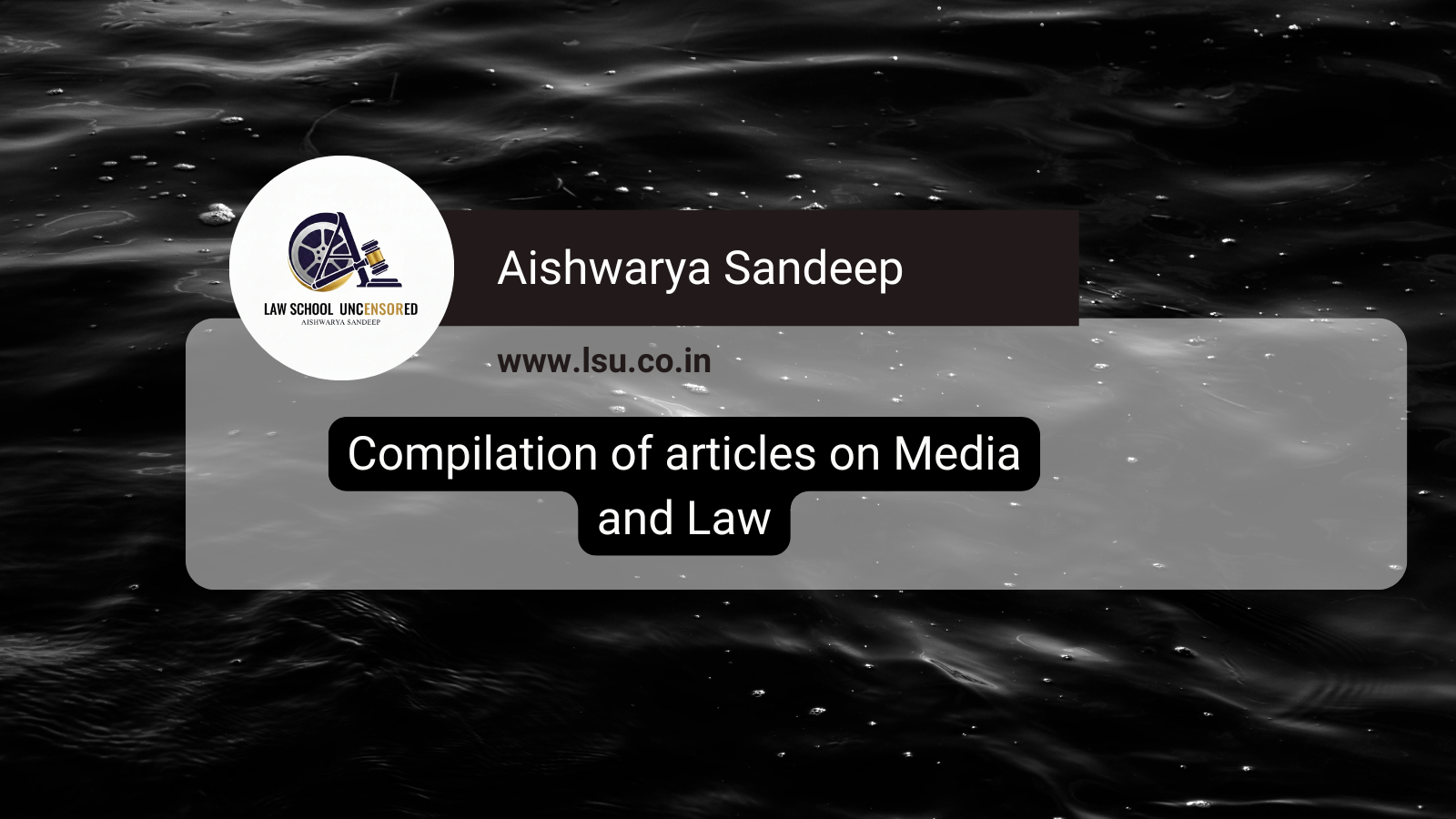 Compilation of articles on Media and Law