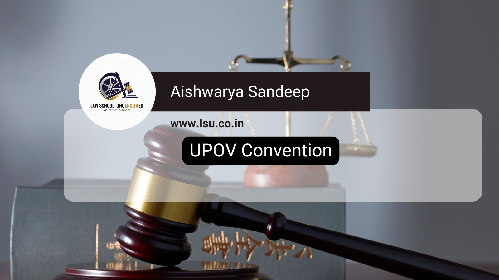 UPOV Convention