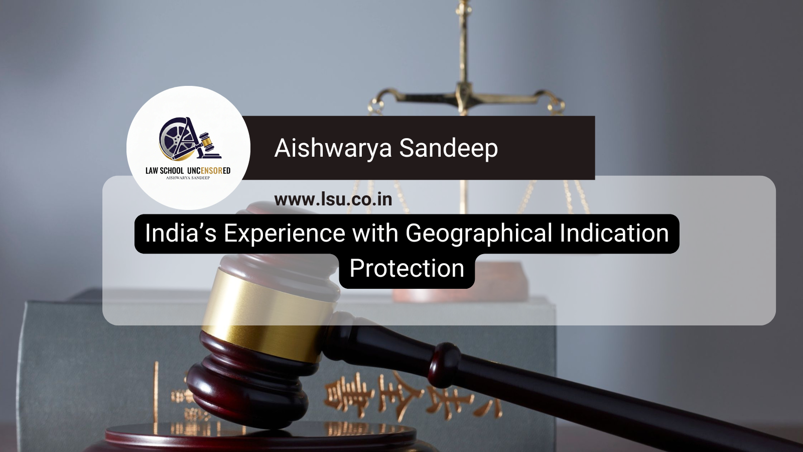 India’s Experience with Geographical Indication Protection: Challenges and Regulatory Loopholes Through Case Studies