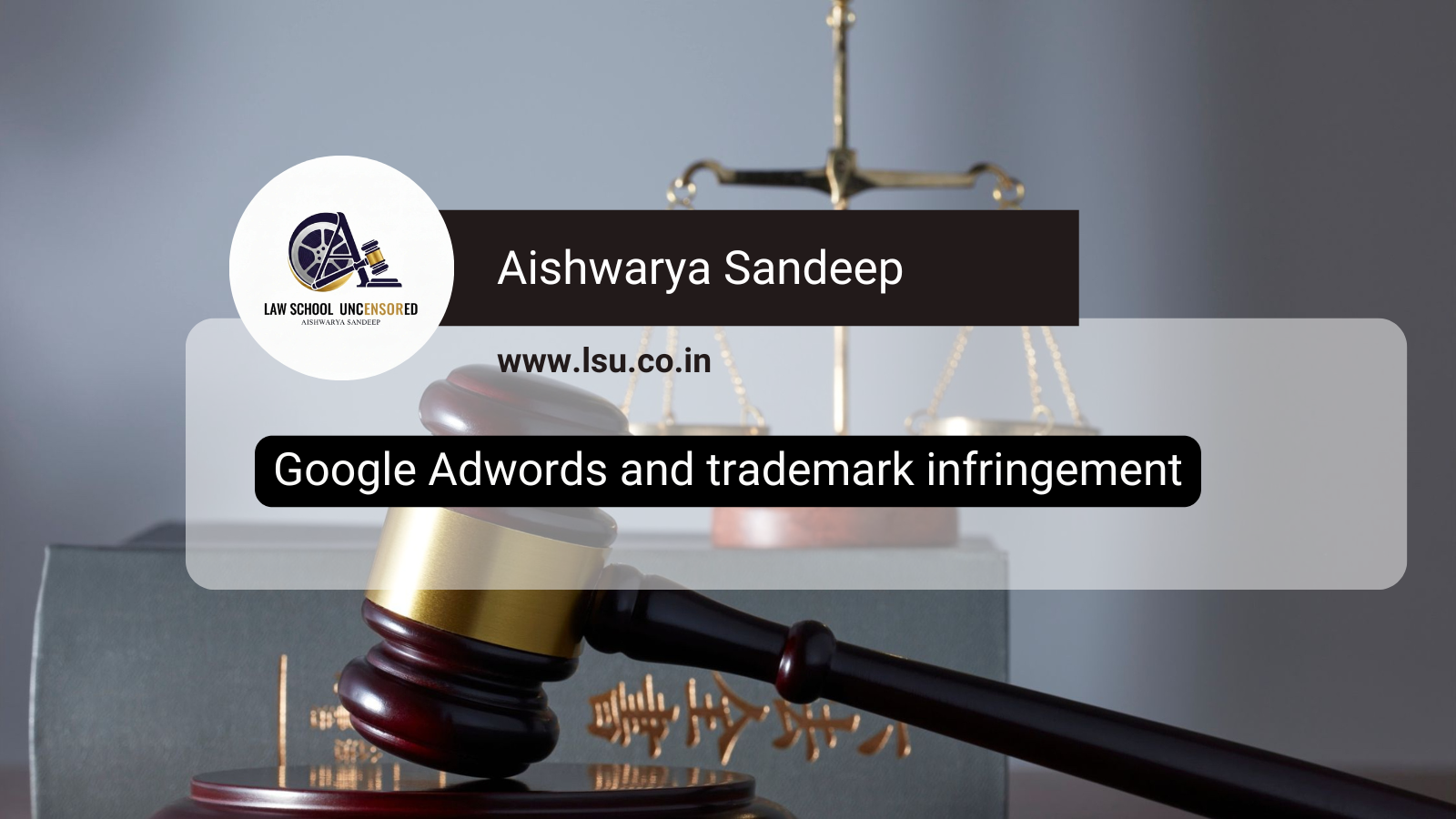 Google Adwords and trademark infringement