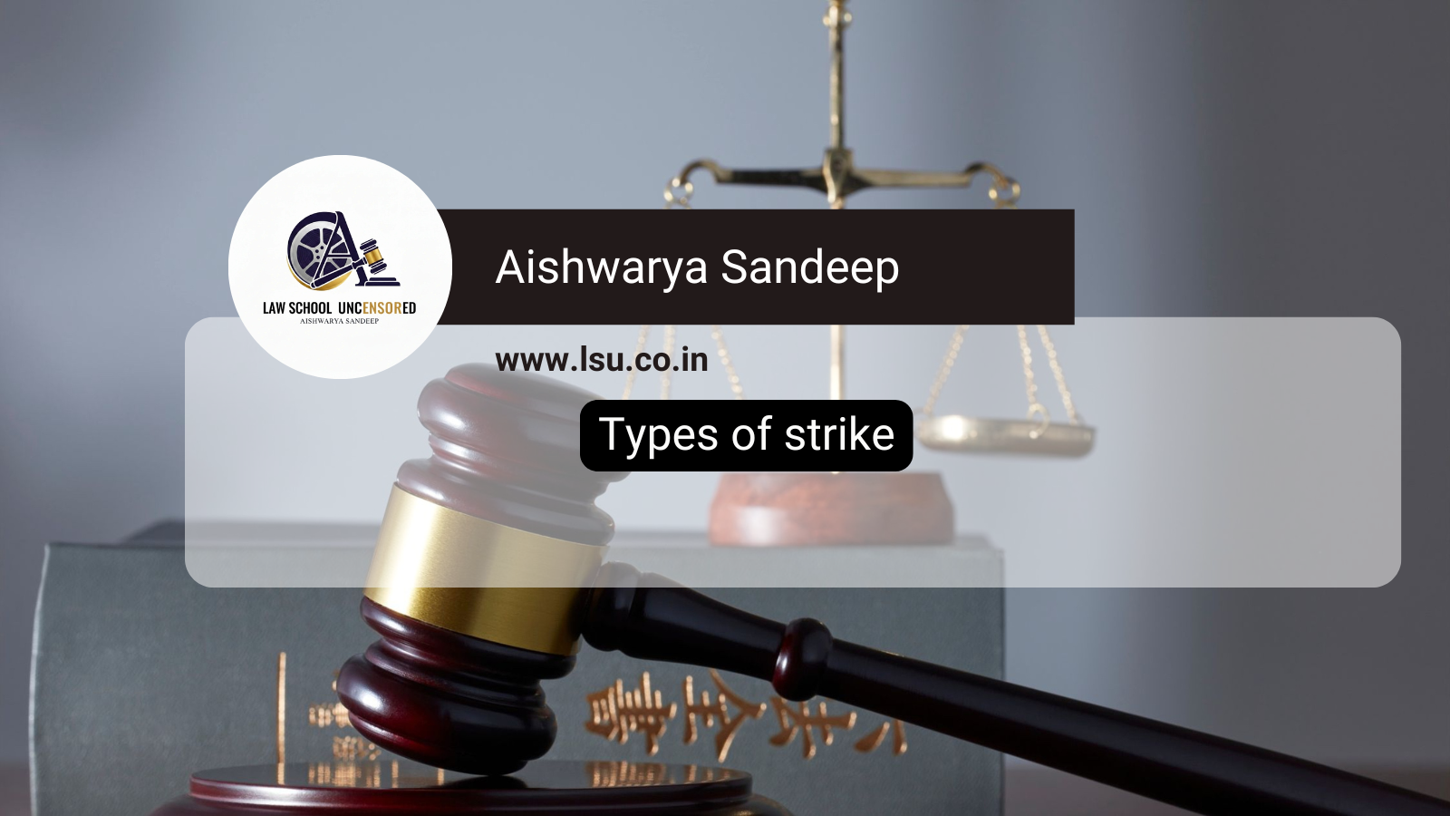 Types of strike