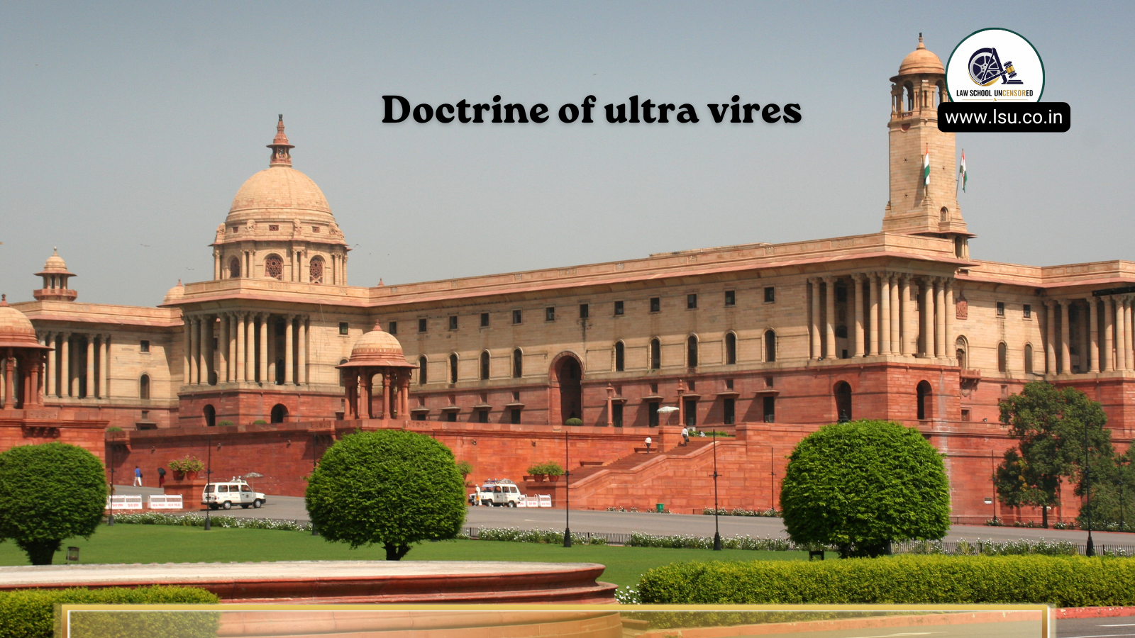 Doctrine of ultra vires