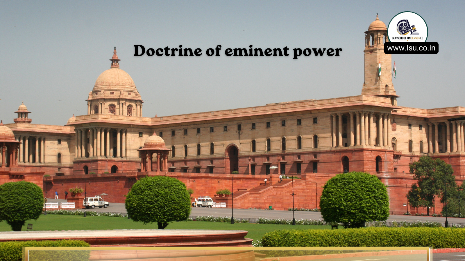 Doctrine of eminent power