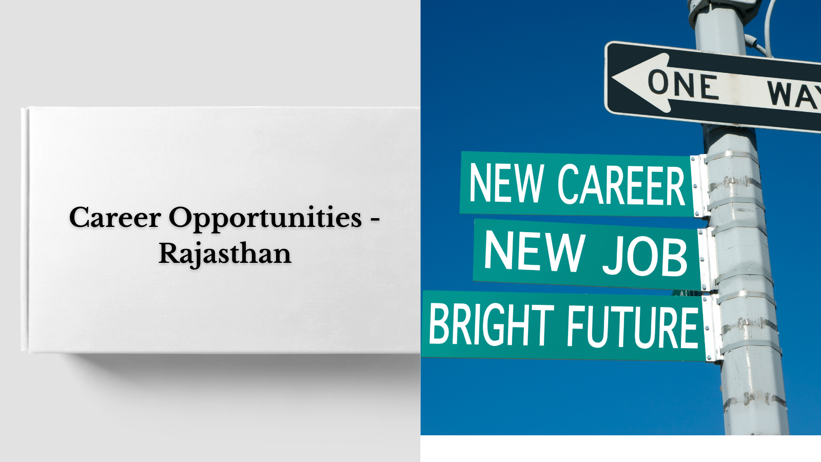 Job Opportunities – Rajasthan